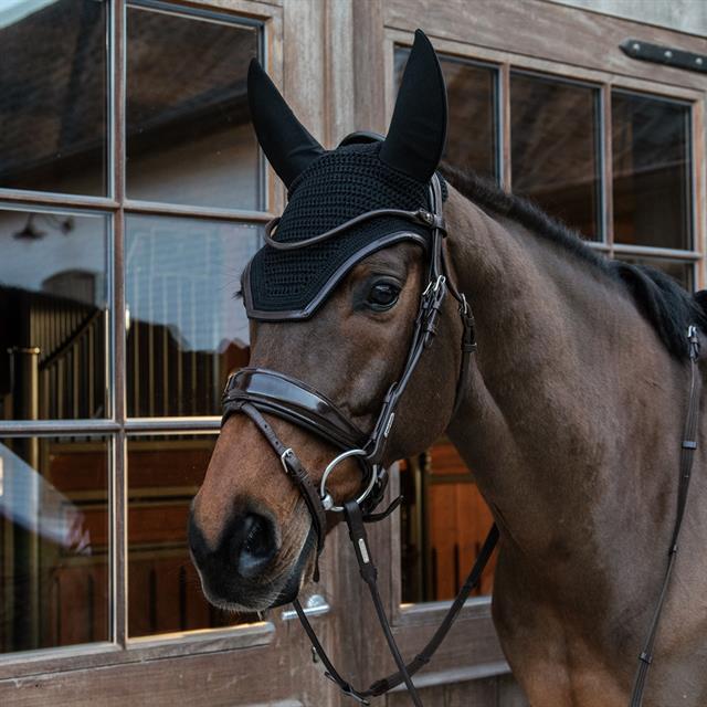 Fliegenhaube Wellington Leather Soundless Kentucky Schwarz