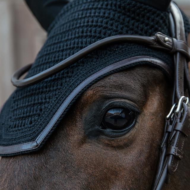 Fliegenhaube Wellington Leather Soundless Kentucky Schwarz