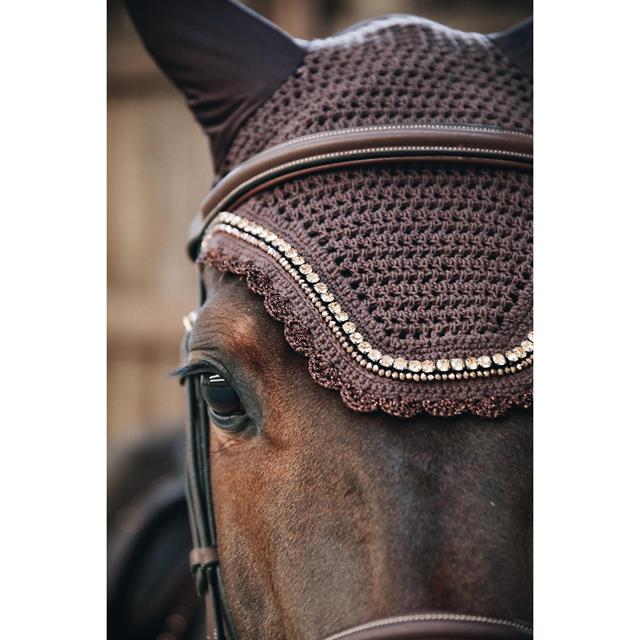 Fliegenhaube Wellington Stone&Pearl Soundless Kentucky Braun