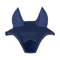 Fliegenhaube Wellington Velvet Pearls Kentucky Dunkelblau