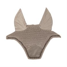 Fliegenhaube Wellington Velvet Pearls Kentucky Hellbraun