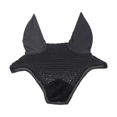 Fliegenhaube Wellington Velvet Pearls Kentucky Schwarz