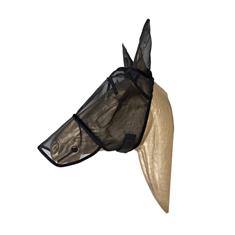 Fliegenmaske Classic mit Ohren- und Nasenschutz Kentucky Schwarz