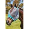 Fliegenmaske ComFiTec Deluxe Fine Mesh WeatherBeeta Grau-Türkis