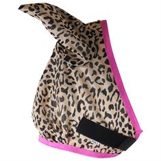 Fliegenmaske EJleopard Fancy Epplejeck Braun-Pink