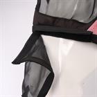 Fliegenmaske mit abnehmbarem Nasennetz HORSEGEAR Rosa