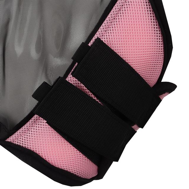 Fliegenmaske ohne Nasennetz und Ohren HORSEGEAR Rosa