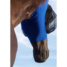 Fliegenmaske Stretchy HORSEGEAR Schwarz-Blau