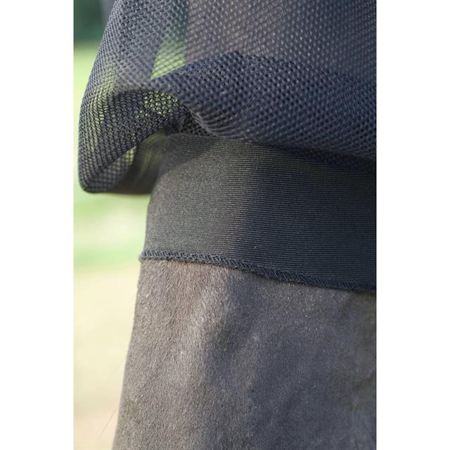 Fliegenmaske Stretchy HORSEGEAR Schwarz-Schwarz