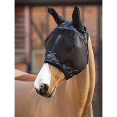 Fliegenmaske Visor-Tek Half Camo LeMieux Dunkelbraun