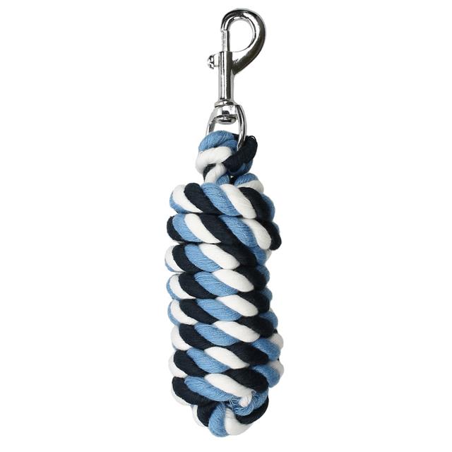 Führstrick Striped Horsegear Hellblau