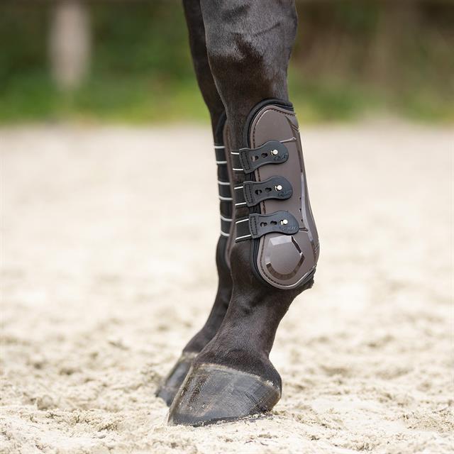 Gamaschen Champion QHP Braun