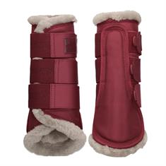 Gamaschen Classic Sports Faux Fur Eskadron Rot