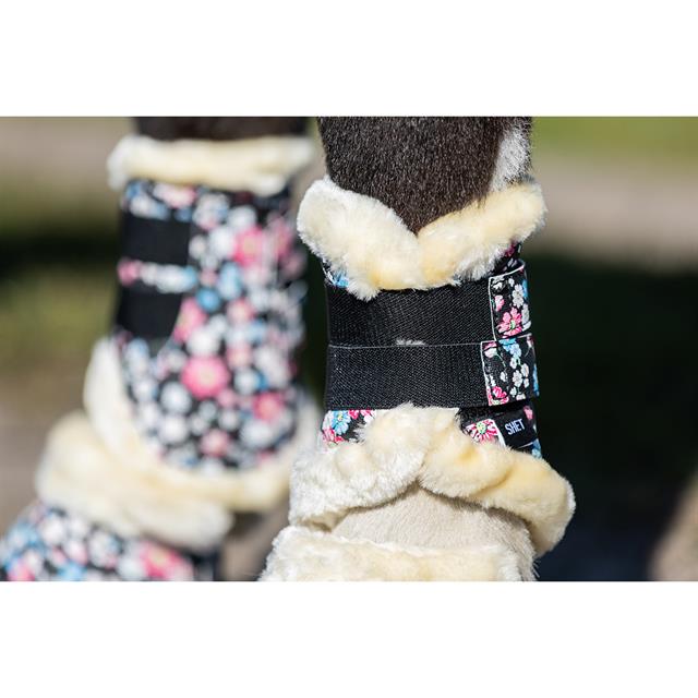 Gamaschen EJLes Fleurs Epplejeck Schwarz