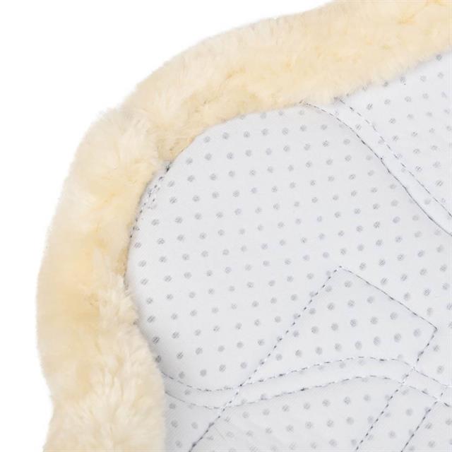 Gamaschen Fleece Edge Mesh Brushing LeMieux Weiß-Beige