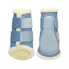 Gamaschen HGVelvet Dot Horsegear Hellblau