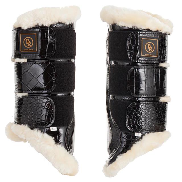 Gamaschen Majestic Lack BR Schwarz