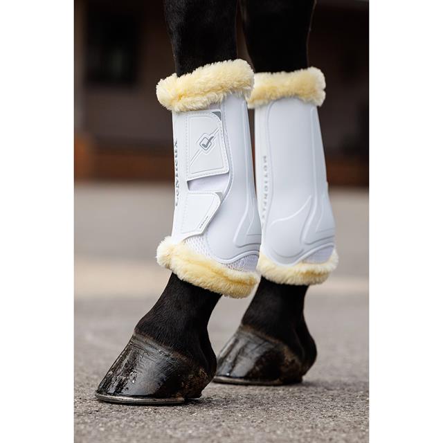 Gamaschen Motionflex Dressage Fell LeMieux Weiß