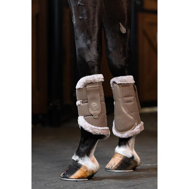 Gamaschen Platinum Mesh Faux Fur Eskadron Hellbraun