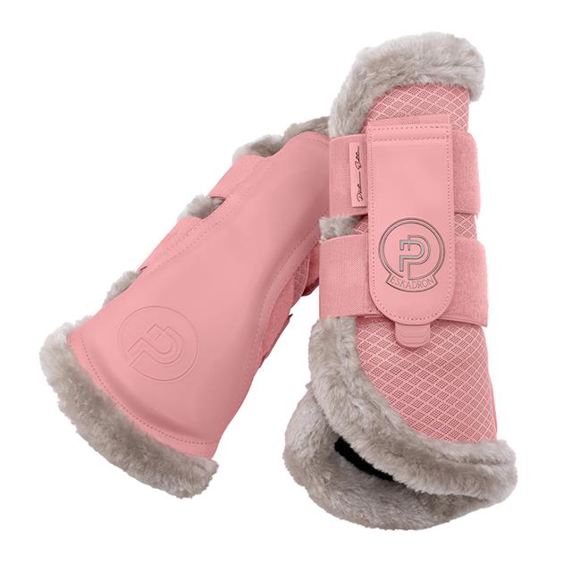 Gamaschen Platinum Mesh Faux Fur Eskadron Rosa