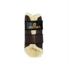 Gamaschen Turnout Leder Vorne Kentucky Braun