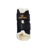 Gamaschen Turnout Leder Vorne Kentucky Schwarz