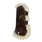 Gamaschen Vegane Wolle Bamboo Elastic Kentucky Braun