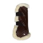 Gamaschen Vegane Wolle Bamboo Elastic Kentucky Braun