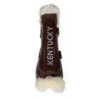Gamaschen Vegane Wolle Bamboo Elastic Kentucky Braun