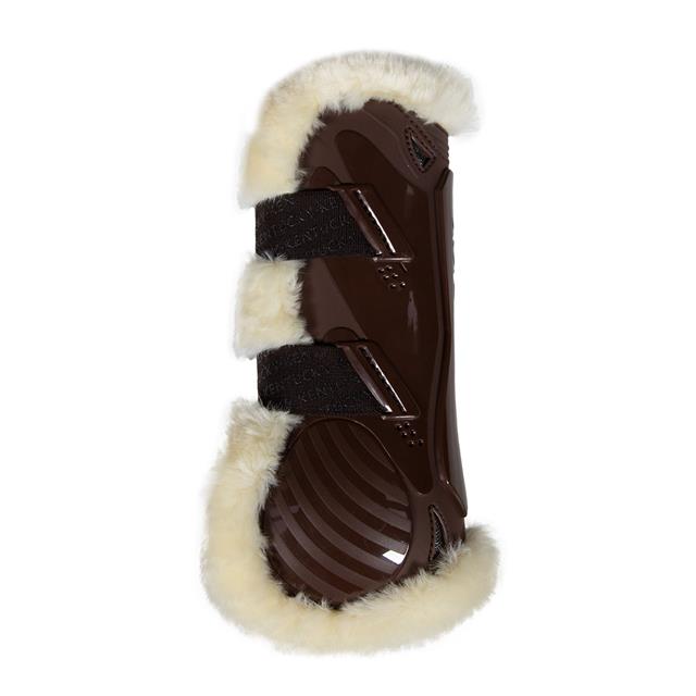 Gamaschen Vegane Wolle Bamboo Elastic Kentucky Braun