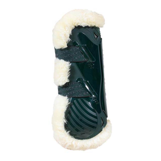 Gamaschen Vegane Wolle Bamboo Elastic Kentucky Dunkelgrün