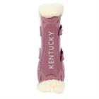 Gamaschen Vegane Wolle Bamboo Elastic Kentucky Rosa
