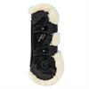 Gamaschen Vegane Wolle Bamboo Elastic Kentucky Schwarz