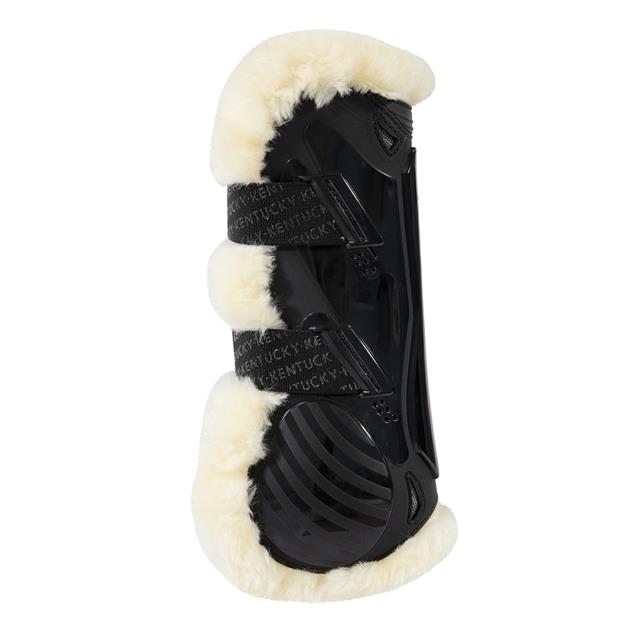 Gamaschen Vegane Wolle Bamboo Elastic Kentucky Schwarz