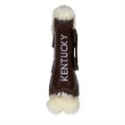 Gamaschen Vegane Wolle Velcro Kentucky Braun