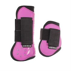 Gamaschenset Strass Horka Pink