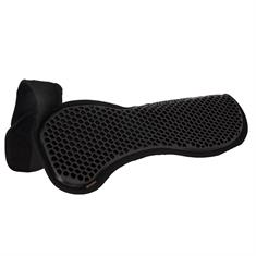 Gelpad Hexagonal Ausschnitt Widerrist Soft Gel BR Schwarz