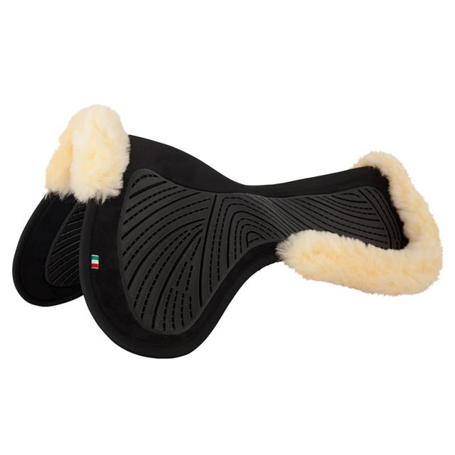 Gelpad Soft Gel Lammfell BR Schwarz-Beige