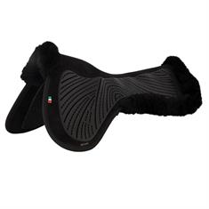 Gelpad Soft Gel Lammfell BR Schwarz-Schwarz