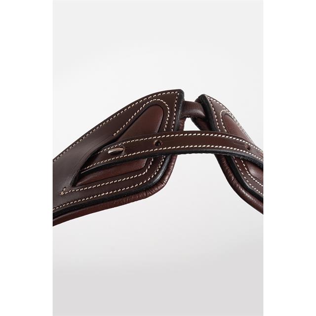 Genickstück Adapt Organic Tanned Montar Dunkelbraun-Beige