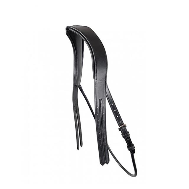Genickstück Classic Curved Round Organic Tanned Montar Schwarz