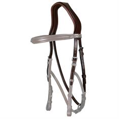 Genickstück Hackamore New English Collection Dy'on Braun