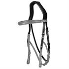 Genickstück Hackamore New English Collection Dy'on Schwarz