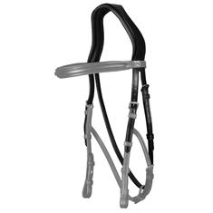 Genickstück Hackamore New English Collection Dy'on Schwarz