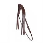 Genickstück Kandare Classic Curved Round Organic Tanned Montar Braun