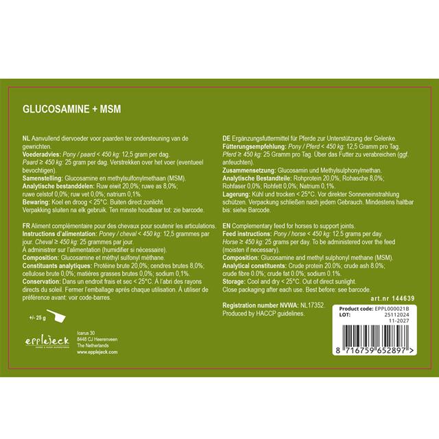 Glucosamin + MSM Epplejeck Sonstige