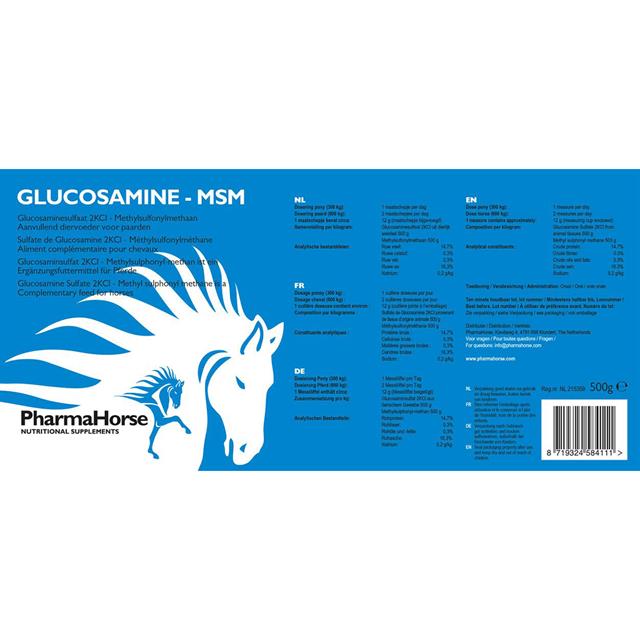 Glucosamine & MSM Pharmahorse 