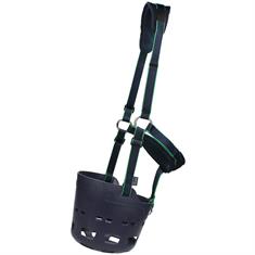 Grasmaske Flexi Muzzle Shires Dunkelblau