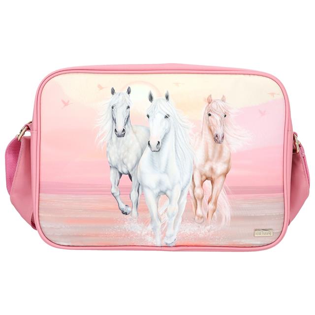 Große Umhängetasche Sundown Miss Melody Rosa