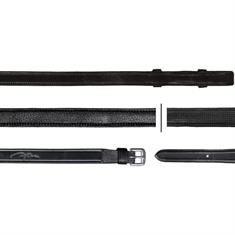 Gummizügel Hunter Dressage Collection 16 mm Dy'on Schwarz